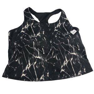 Old Navy Active Powersoft Marble Crop Tank Size 4X NWT